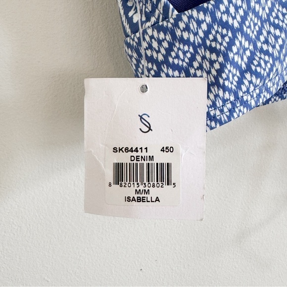 New! SKYE SWIMWEAR • Isabella Top in Semeru Denim - Picture 6 of 11